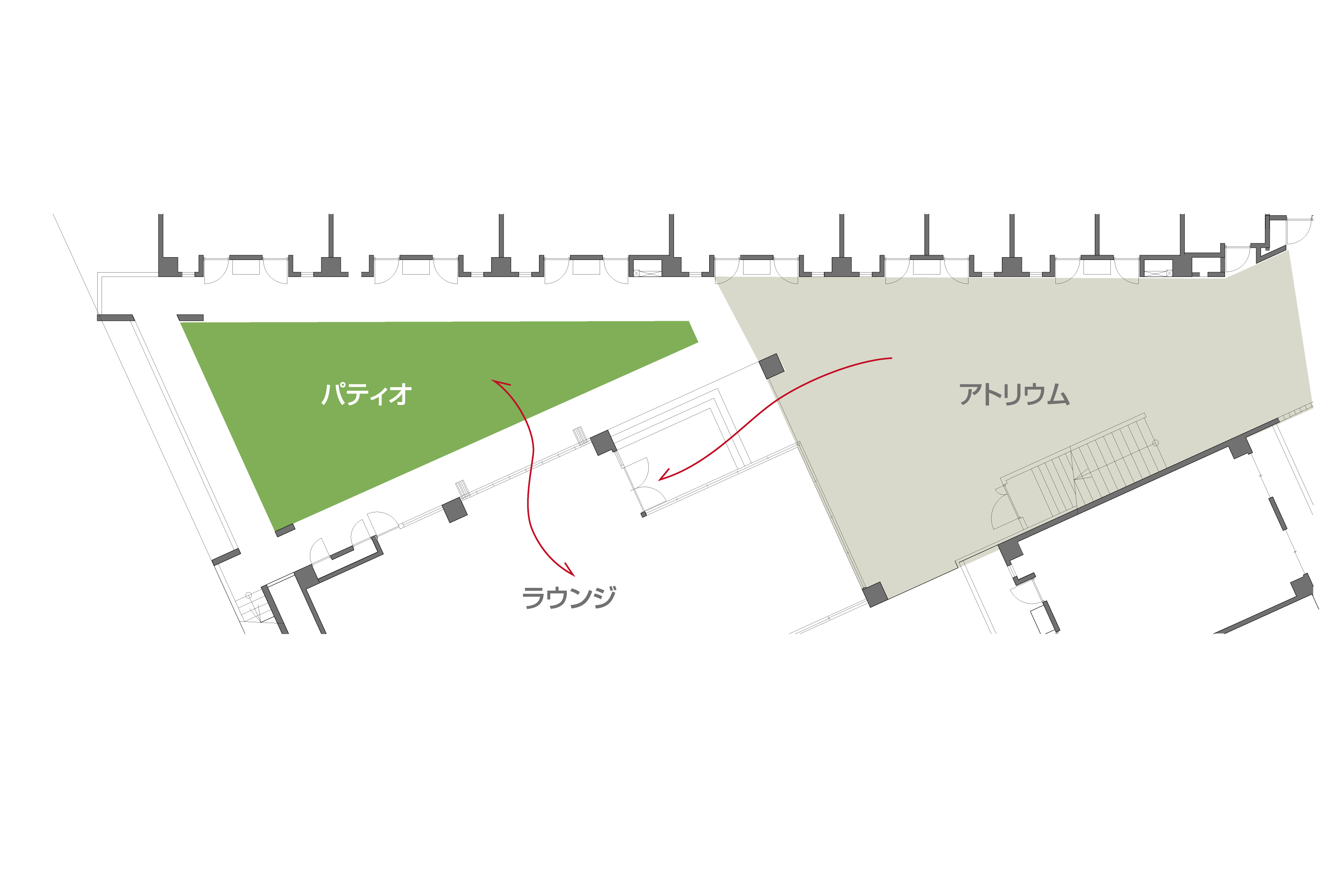 パティオアトリウム